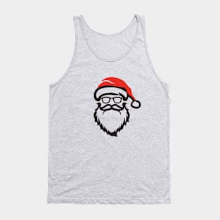 Hipster Graphic Noel Tank Top